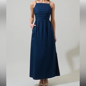 Sugarlips Joyce Pleated Maxi Dress XL NWT